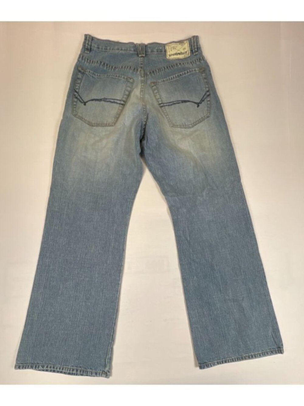 Unionbay Y2K Vintage Denim Jeans Mens Size 30x30 Light Wash Blue Relaxed Fit - Picture 2 of 8